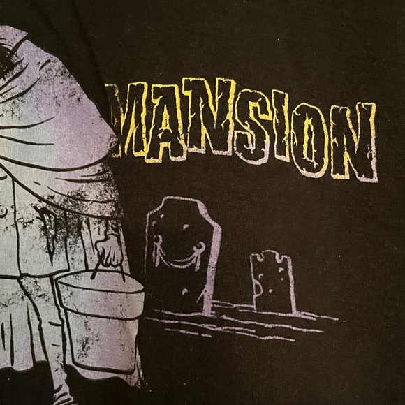 Disney Black Haunted Mansion Tee - Picture 3 of 5
